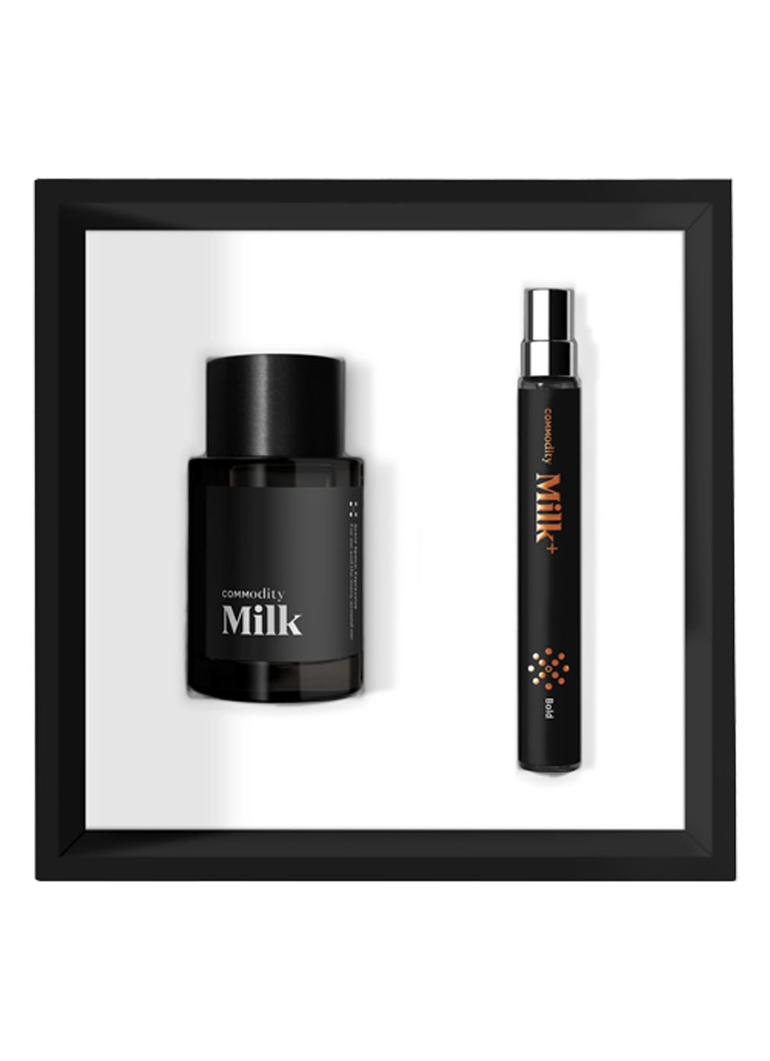 Commodity Milk Expressive + Milk Bold Eau de Parfum Set - voorkant undefined