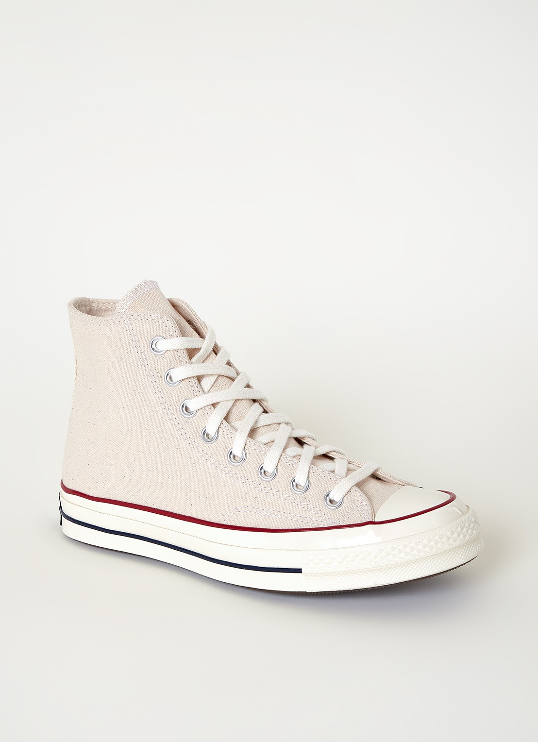 Converse Chuck 70 Classic High Top sneaker van canvas - voorkant creme