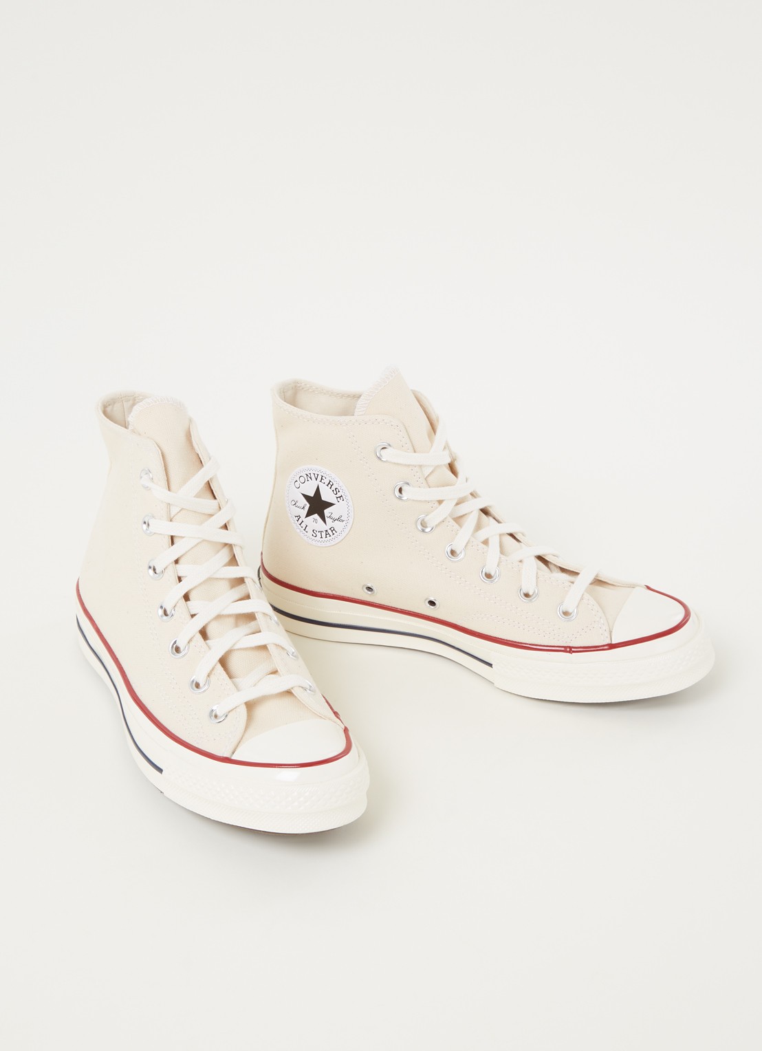 Converse Chuck 70 Hi sneaker van canvas - detail 2 creme