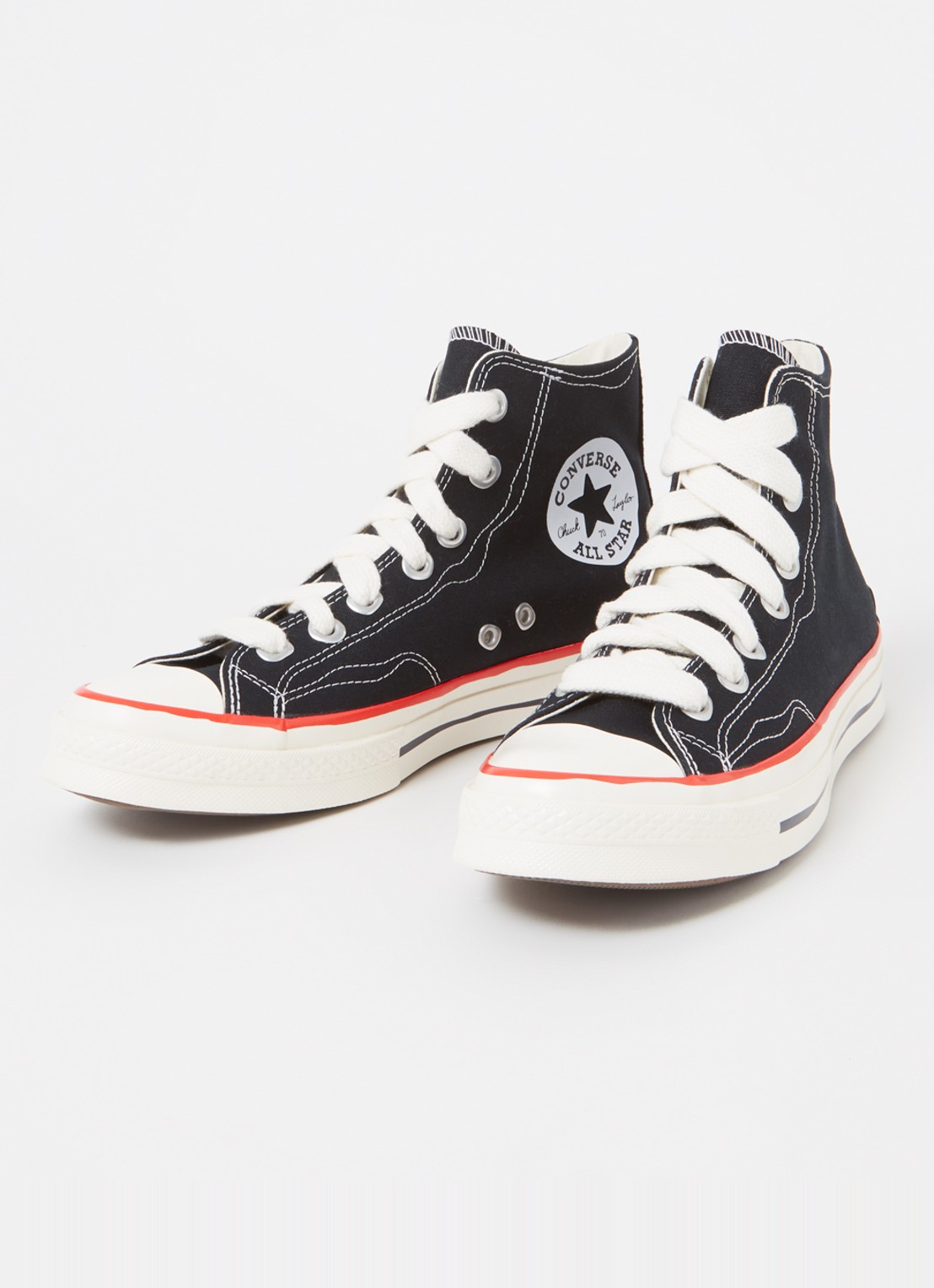 Converse Chuck 70 OX sneaker van canvas  - detail 3 zwart