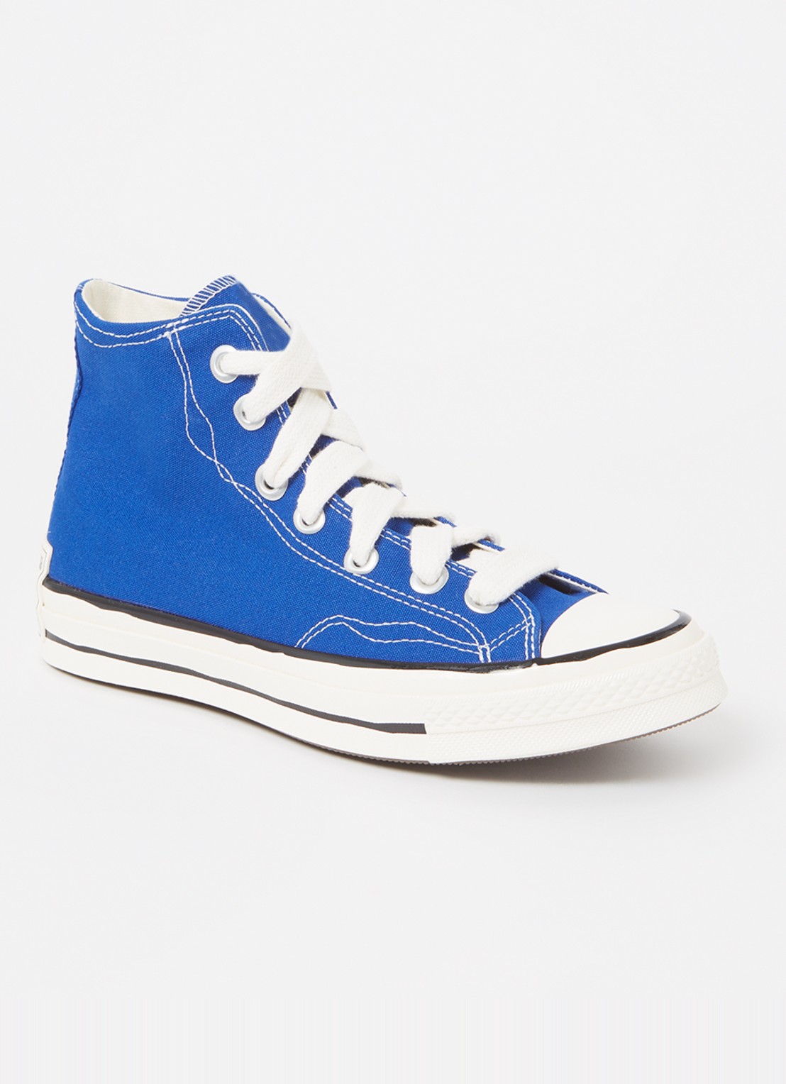 Converse Chuck 70 OX sneaker van canvas  - voorkant 2 donkerblauw