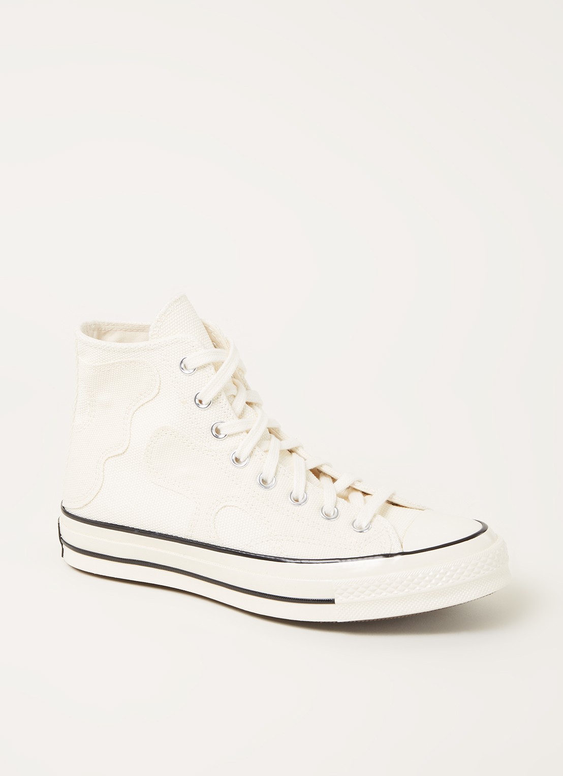 converse raw edge platform