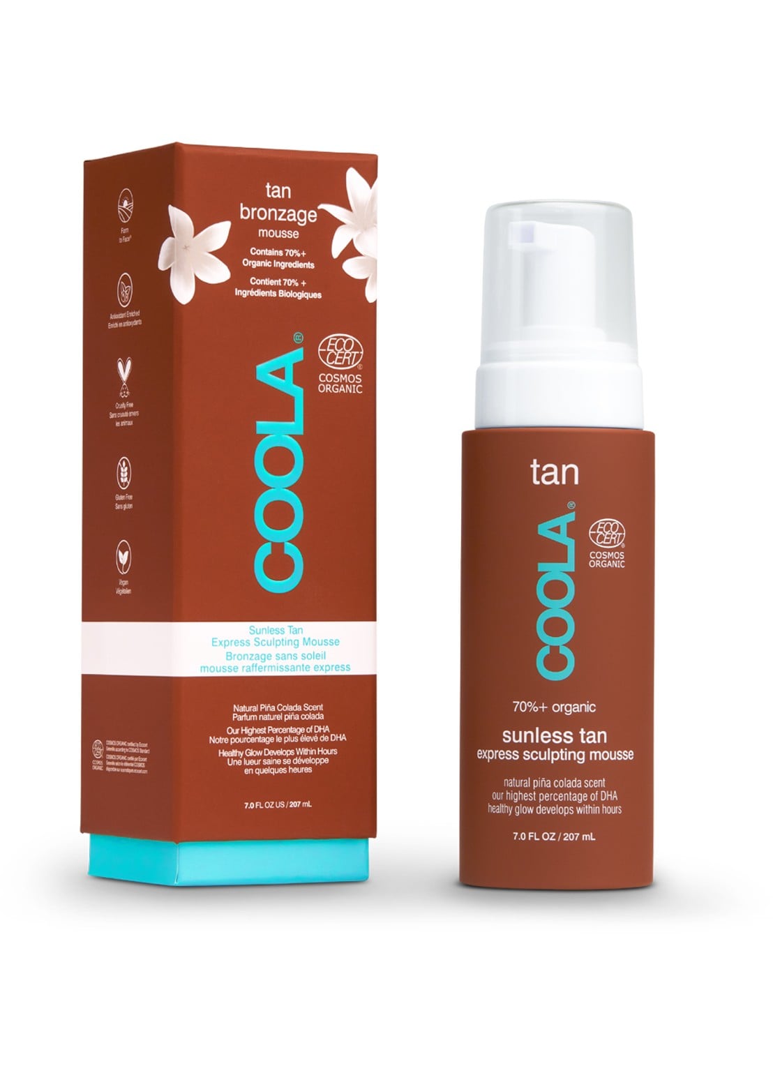 Coola Gradual Tan Sculpting Mousse - zelfbruiner - voorkant 3 undefined