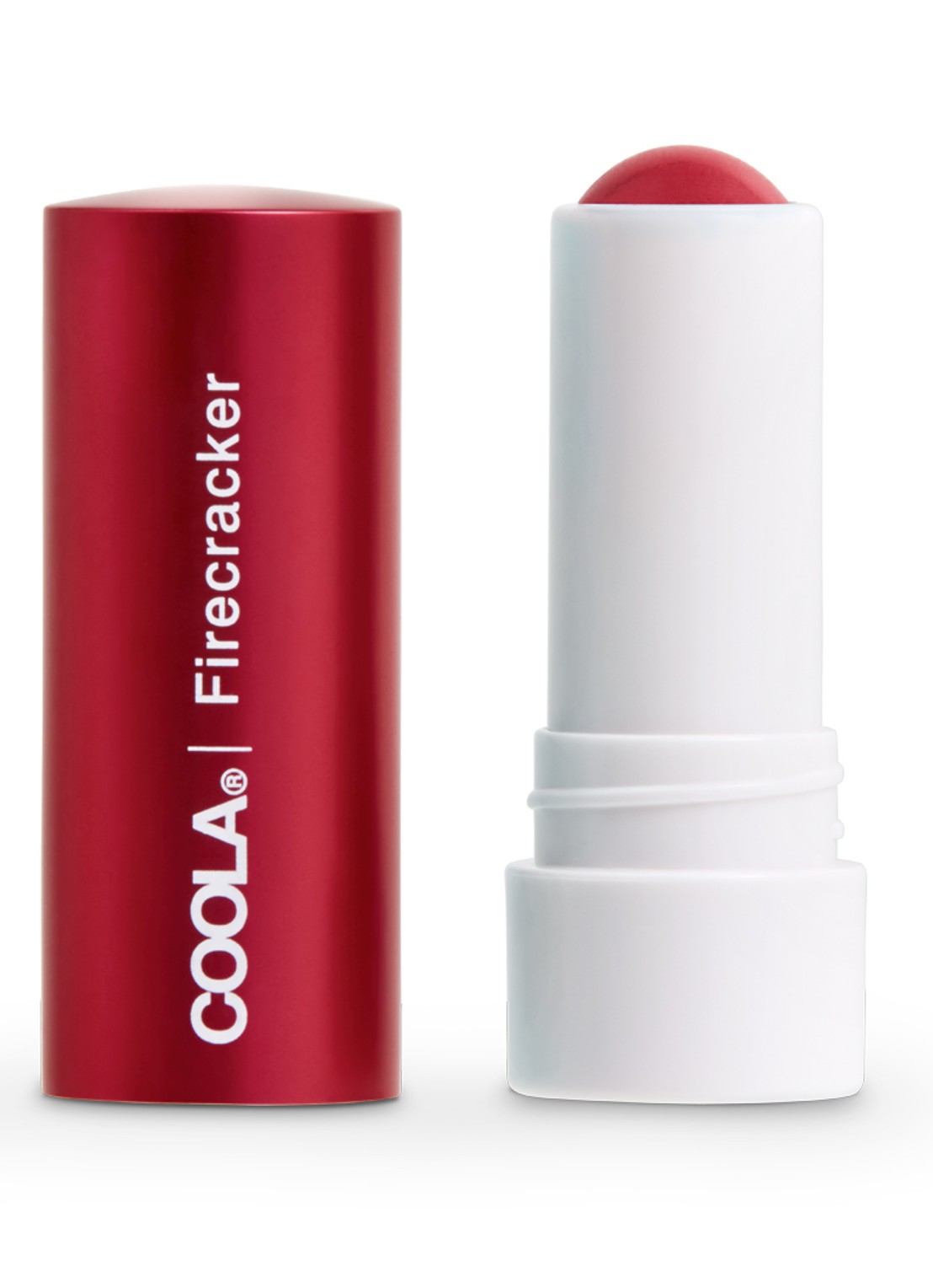 Coola Mineral Liplux SPF 30 - SPF-lippenbalsem - voorkant 2 firecracker