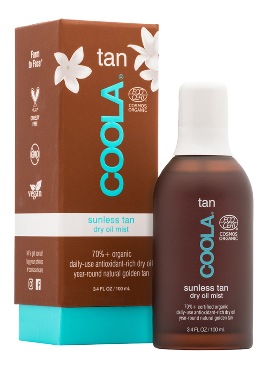 Coola Sunless Tan Dry Oil Mist - zelfbruiner - voorkant undefined