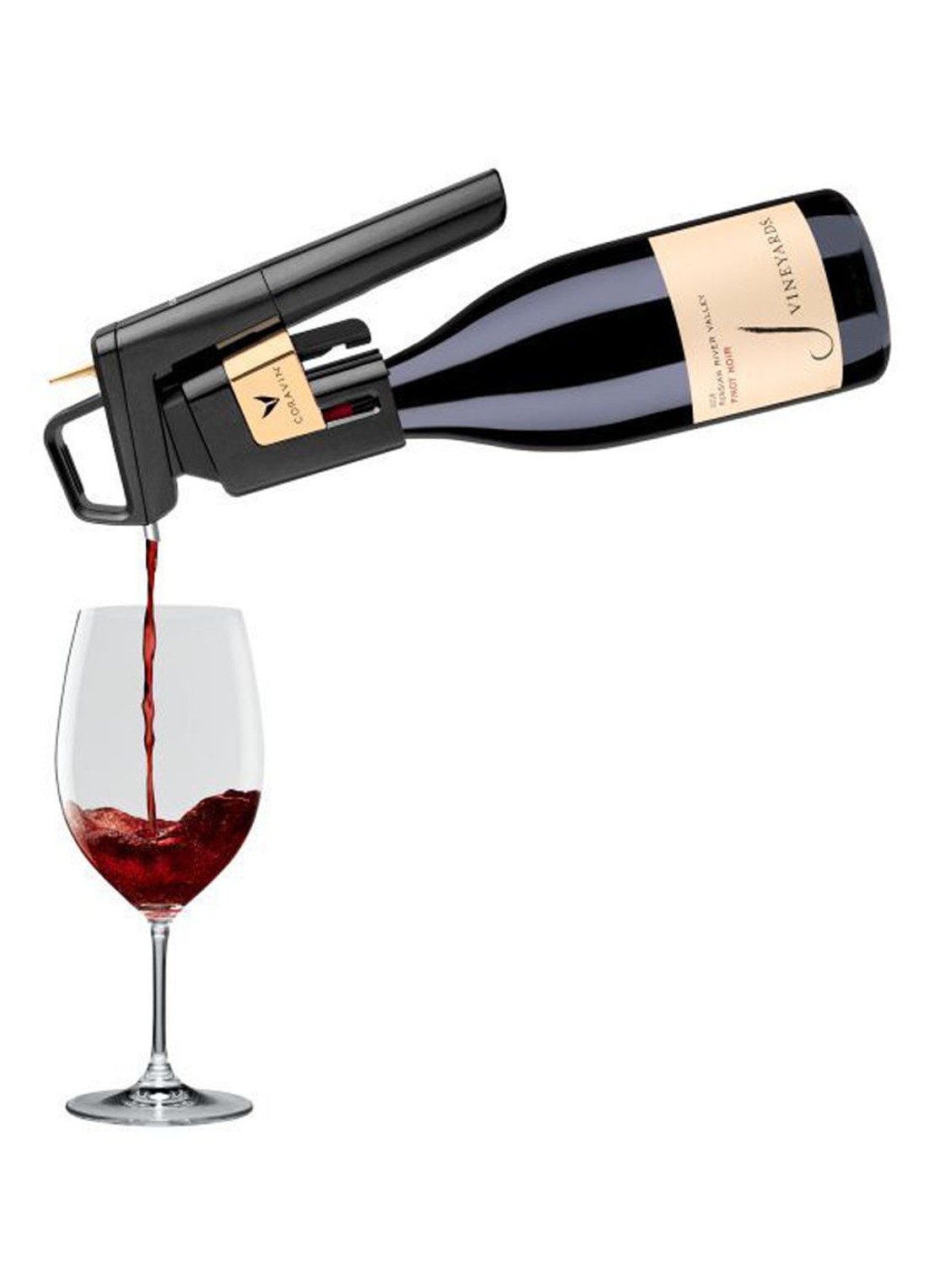 Coravin Timeless Six+ wijnsysteem - detail 4 zwart