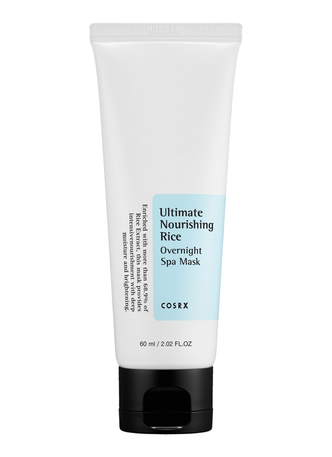 COSRX Ultimate Nourishing Rice Overnight Spa Mask - nachtmasker - voorkant 2 undefined