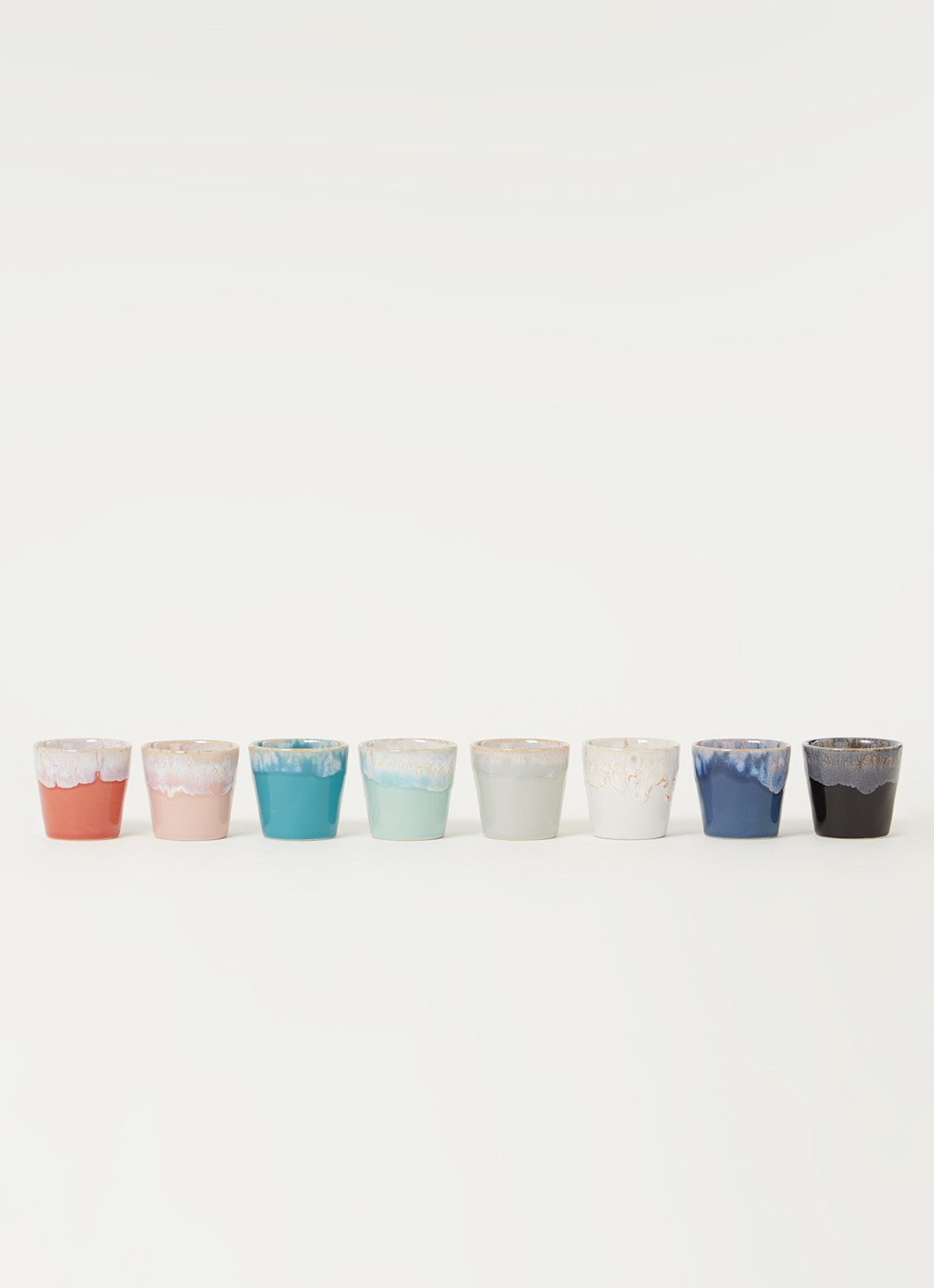 Costa Nova Grespresso espressokopje 9 cl set van 8 - voorkant 2 multicolor