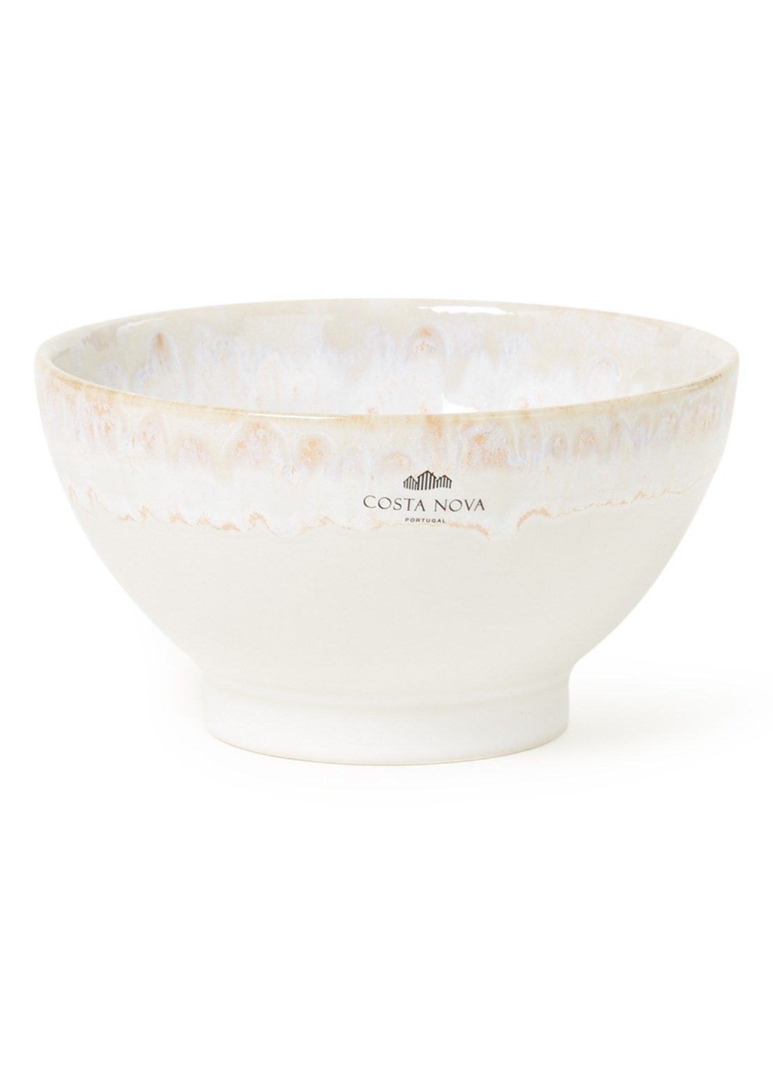Costa Nova Grespresso kom 14,5 cm - voorkant gebroken wit