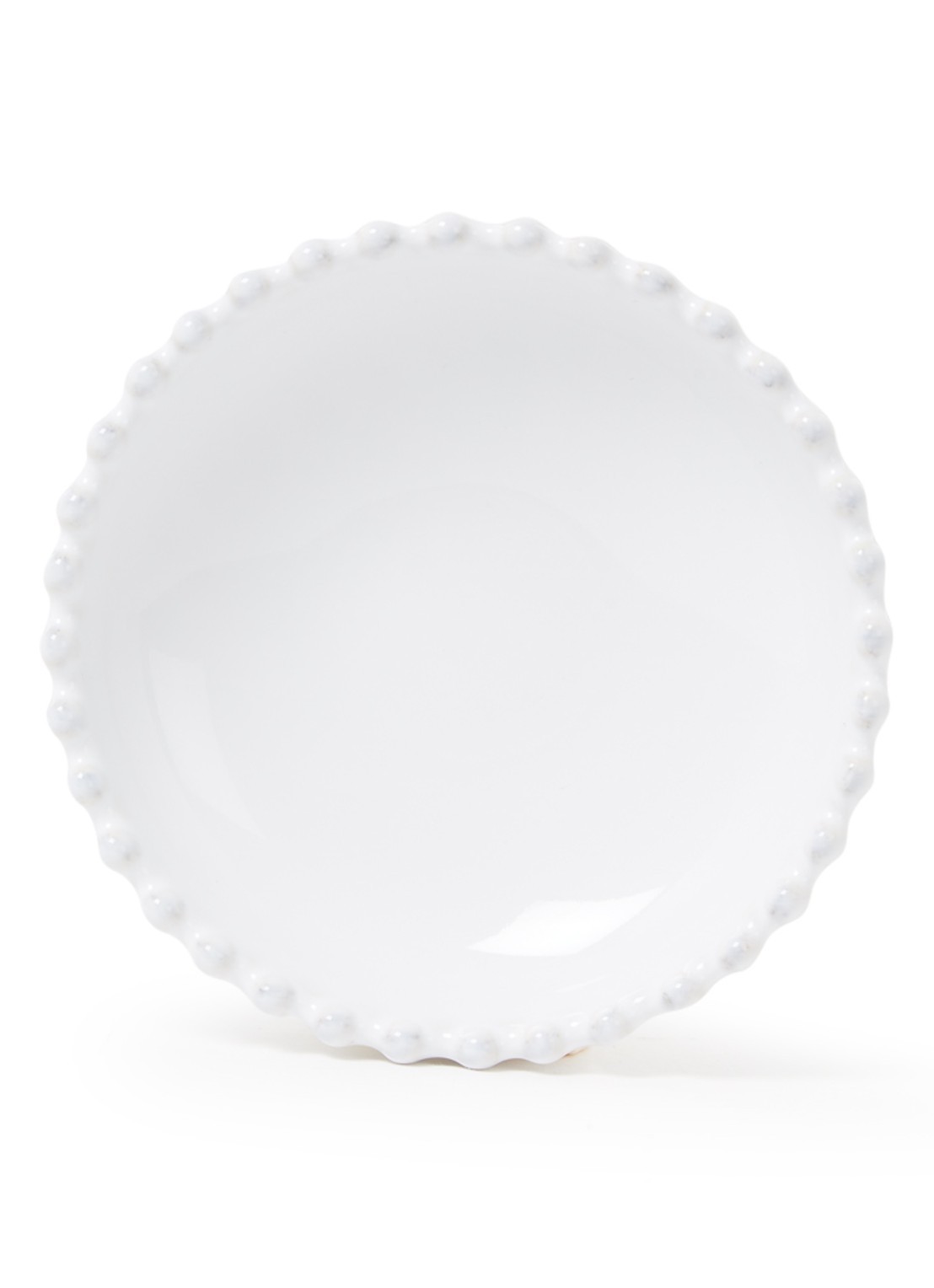 Costa Nova Pearl dipschaal 10 cm  - voorkant 2 wit