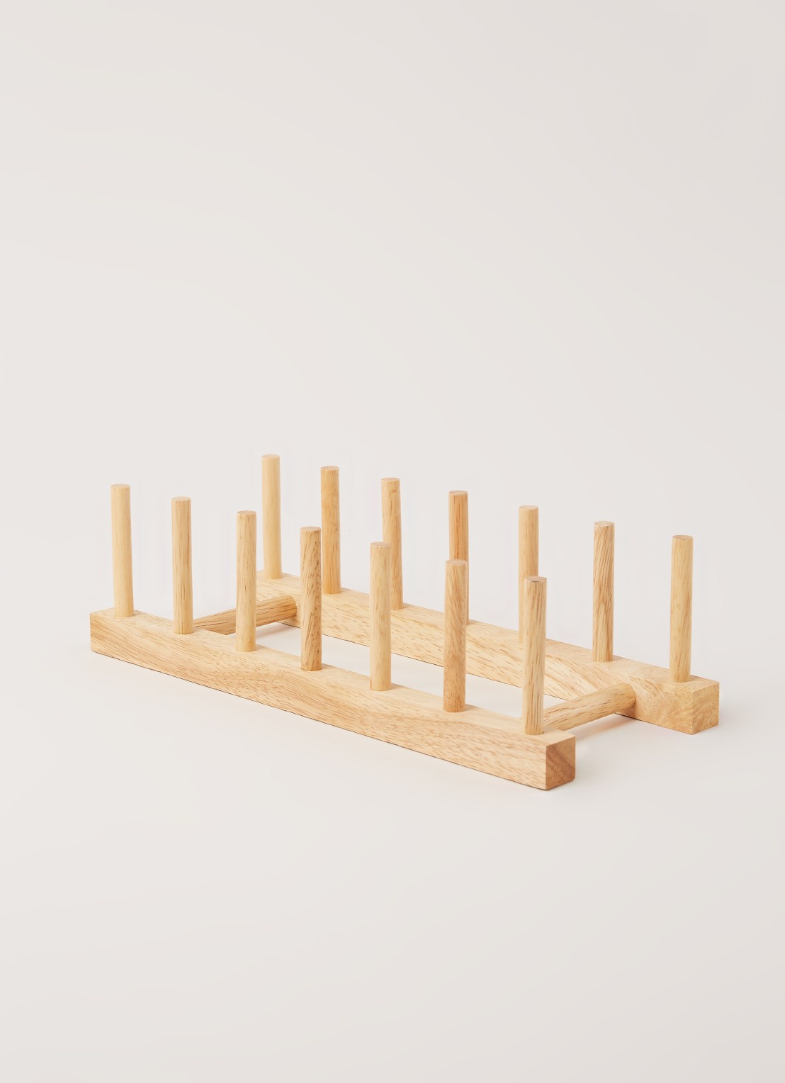 Cosy & Trendy Bordenrek van hout - voorkant 2 lichtbruin