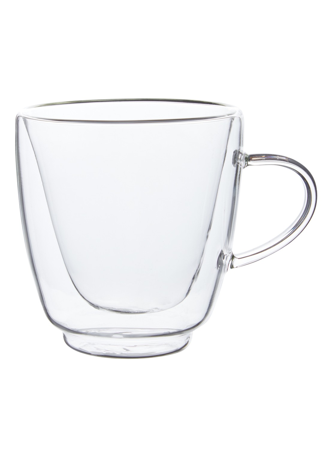Cosy & Trendy Isolate dubbelwandig koffieglas 16 cl set van 2 - voorkant transparant
