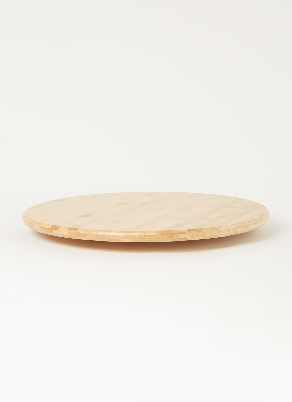 Cosy & Trendy Malawi Lazy Susan draaibaar plateau 50 cm - voorkant 2 lichtbruin