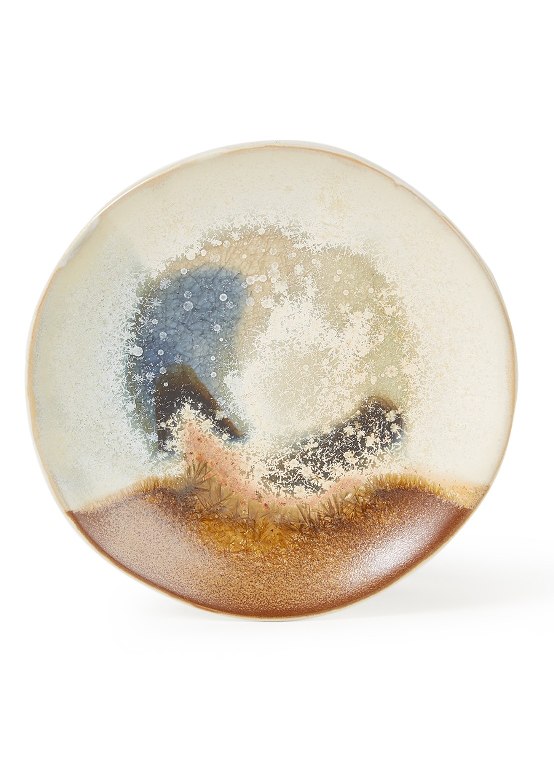 Cosy & Trendy Miro gebaksbordje 12 cm - voorkant multicolor
