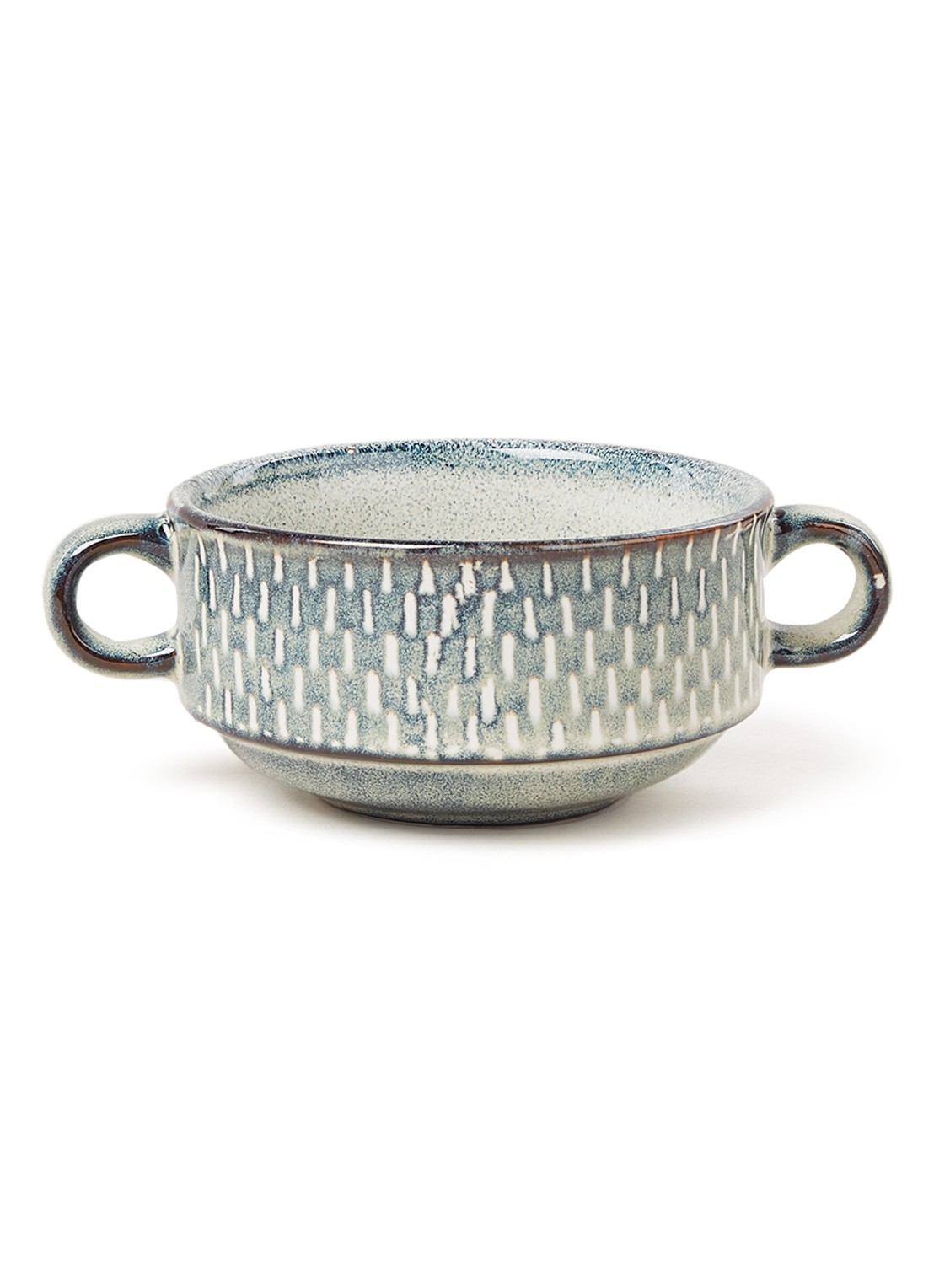 Cosy & Trendy Venezia Uno soepkom 11 cm - voorkant 2 blauw