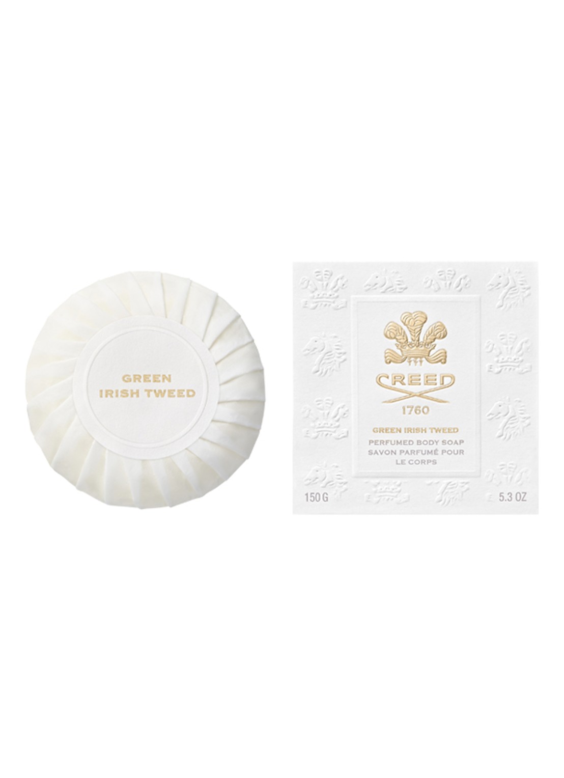 Creed Green Irish Tweed Soap - zeep - detail 4 undefined