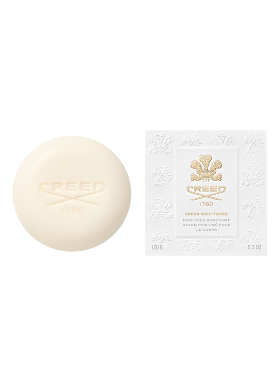 Creed Green Irish Tweed Soap - zeep - voorkant 2 undefined