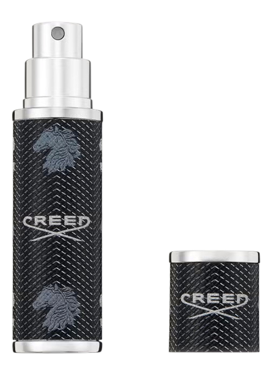 Creed Travel Atomiser - vulbare parfumverstuiver - voorkant 2 zwart