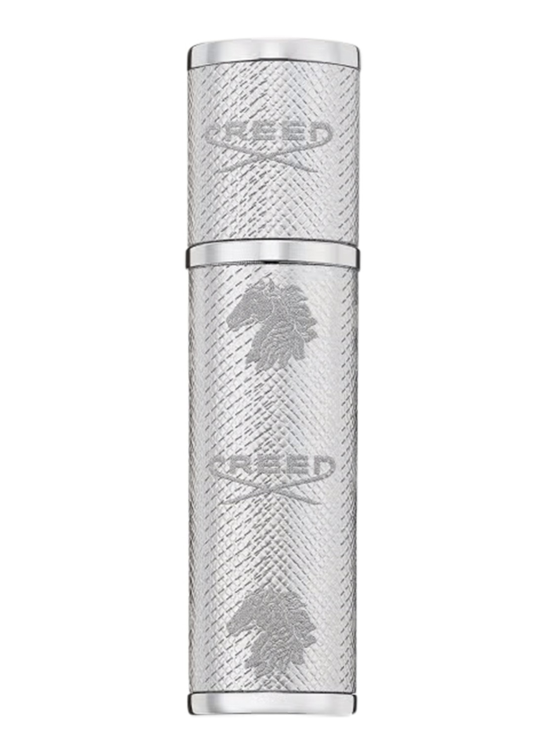 Creed Travel Atomiser - vulbare parfumverstuiver - voorkant 3 zilver