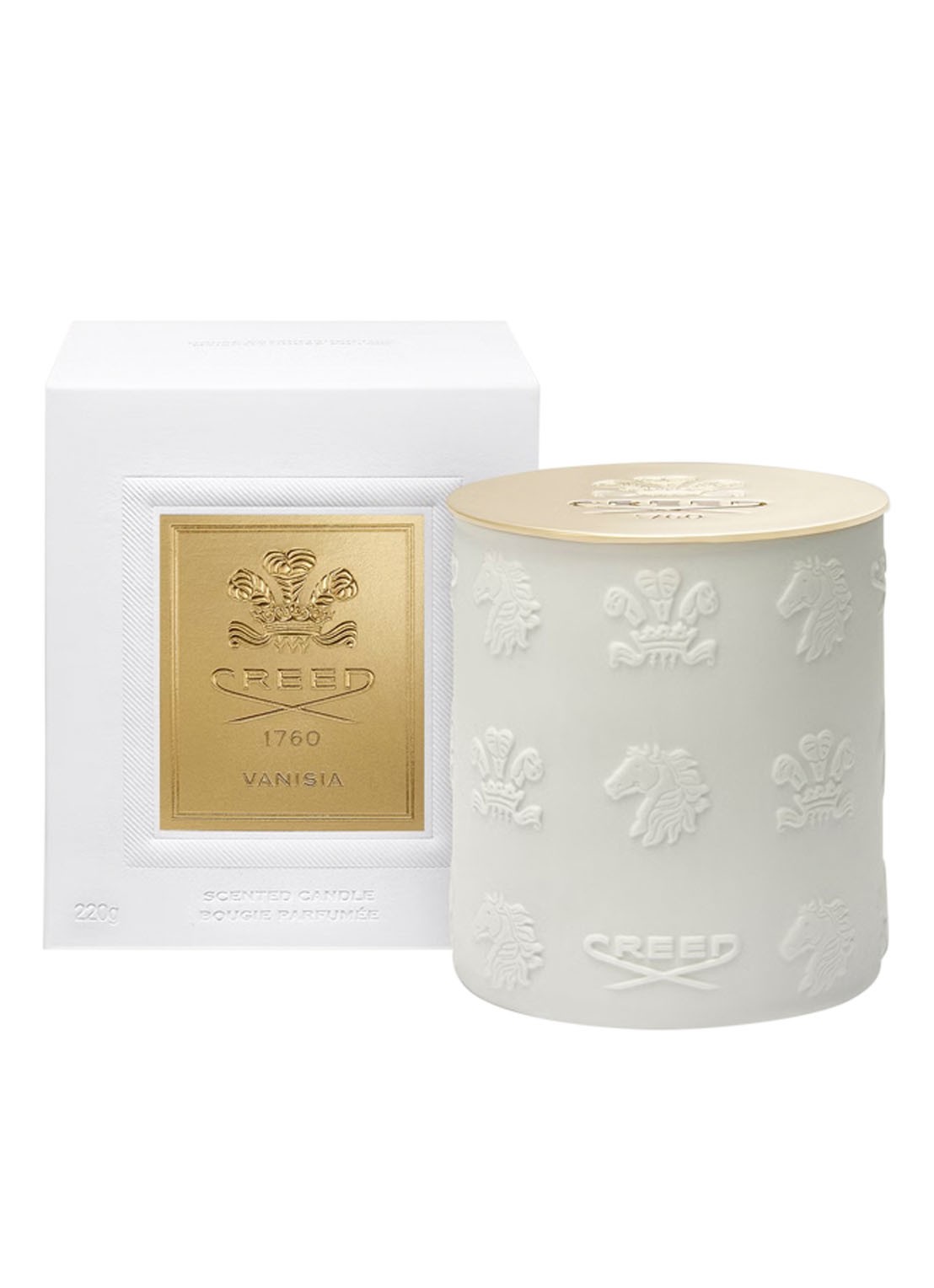 Creed Vanisia Porcelain Candle - geurkaars 220 gram - voorkant 2 undefined