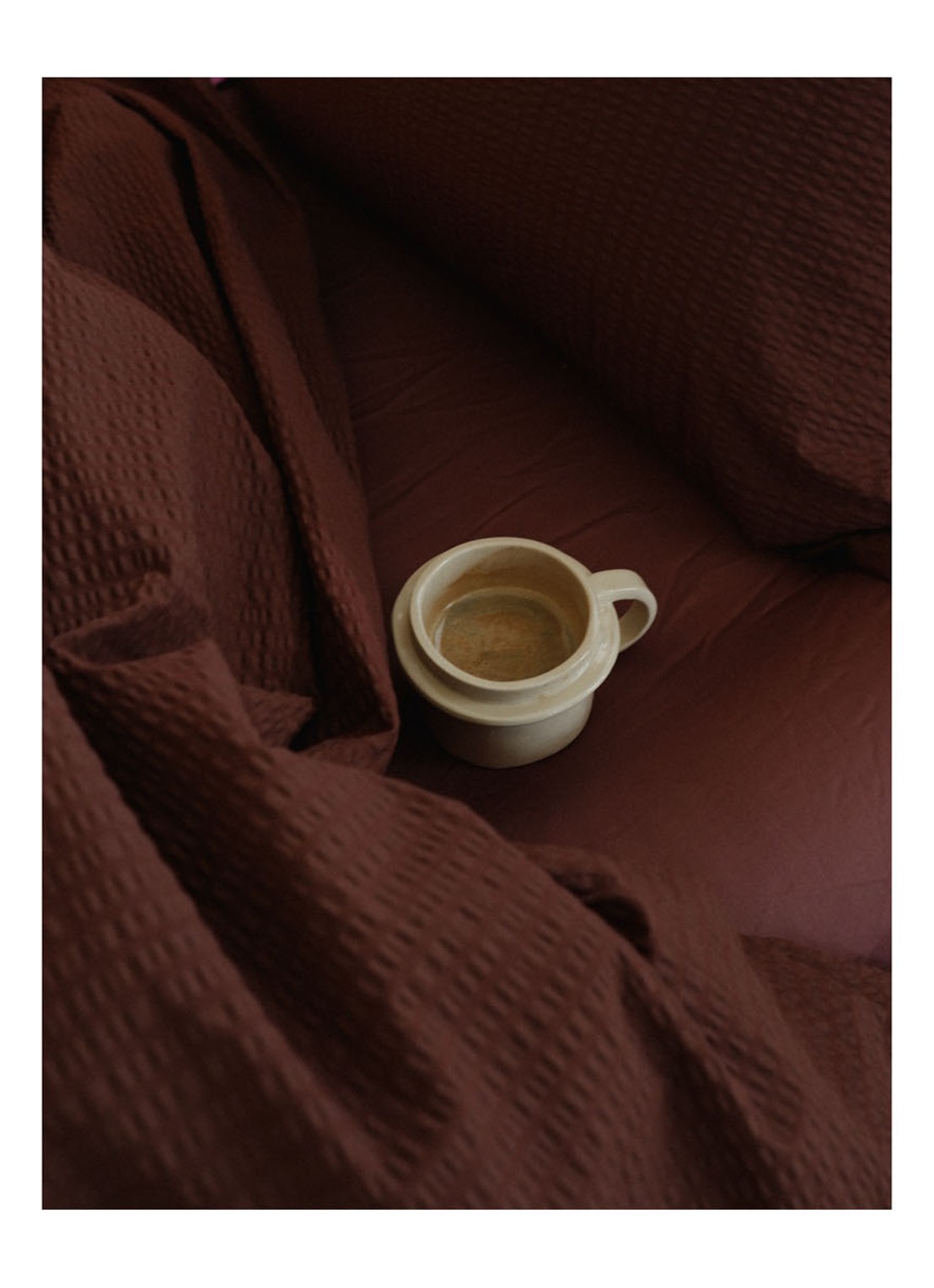 Crisp Sheets Americano dekbedovertrek van katoen 144 TC - inclusief kussensloop  - detail 4 donkerbruin