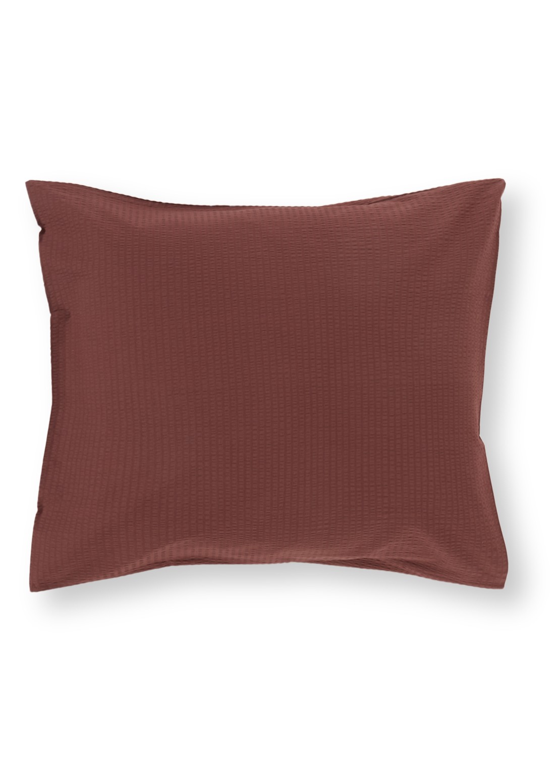 Crisp Sheets Americano kussensloop van katoen in 2-pack - voorkant 2 roodbruin