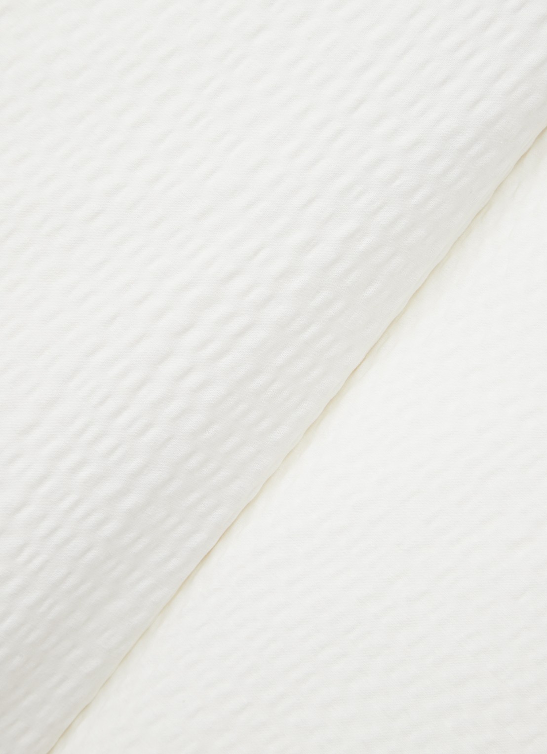 Crisp Sheets CRISP dekbedovertrekset van katoen - inclusief kussenslopen - detail gebroken wit