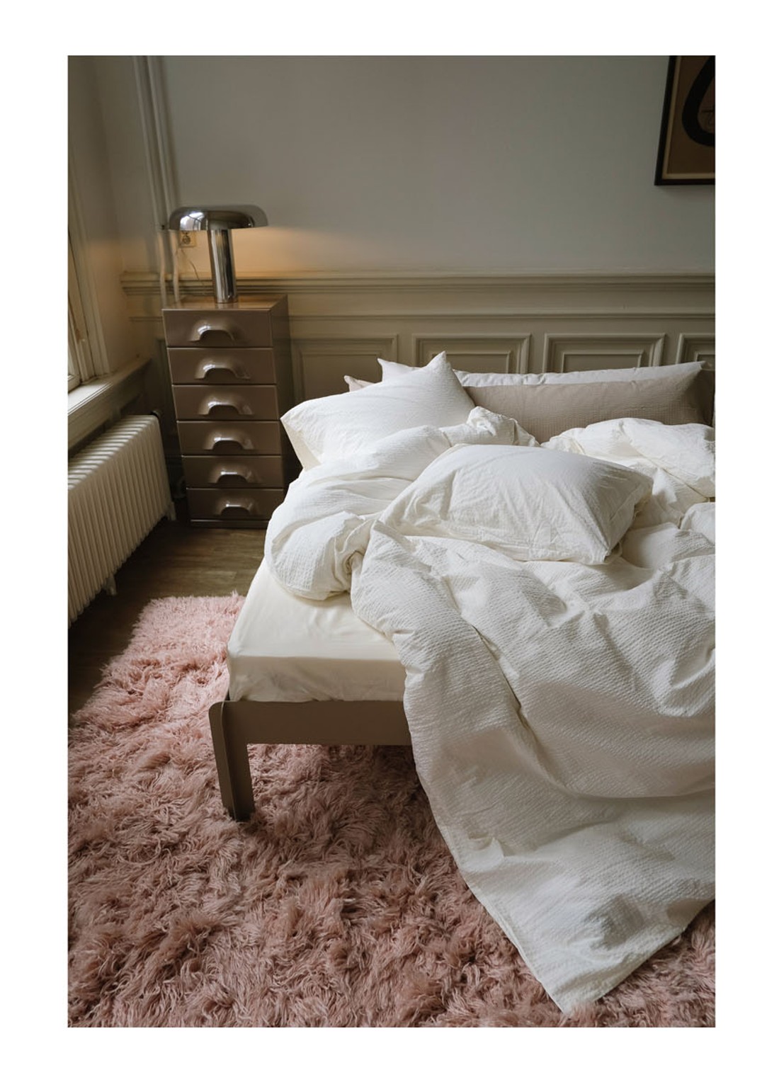 Crisp Sheets CRISP dekbedovertrekset van katoen - inclusief kussenslopen - detail 5 gebroken wit