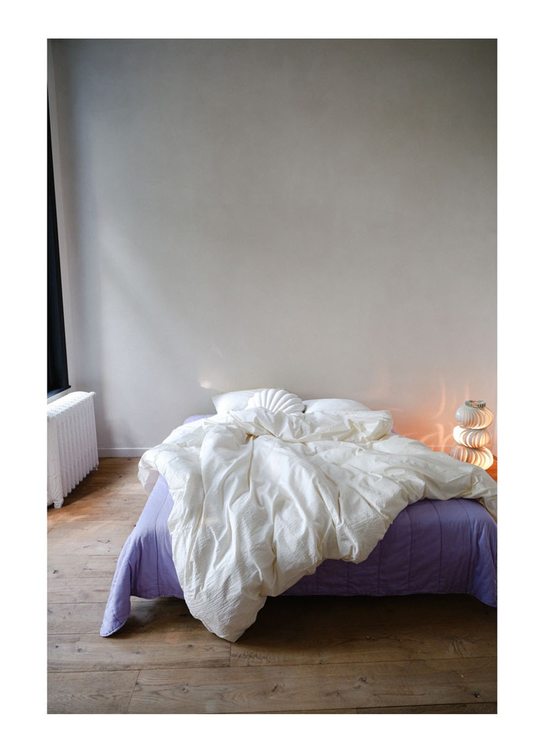 Crisp Sheets CRISP dekbedovertrekset van katoen - inclusief kussenslopen - voorkant 7 gebroken wit
