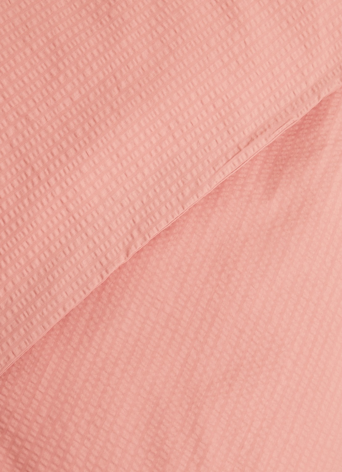 Crisp Sheets CRISP dekbedovertrekset van katoen - inclusief kussenslopen - detail 3 zalmroze