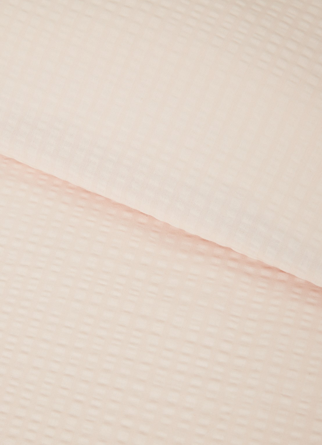 Crisp Sheets CRISP dekbedovertrekset van katoen - inclusief kussenslopen - detail 3 perzikroze