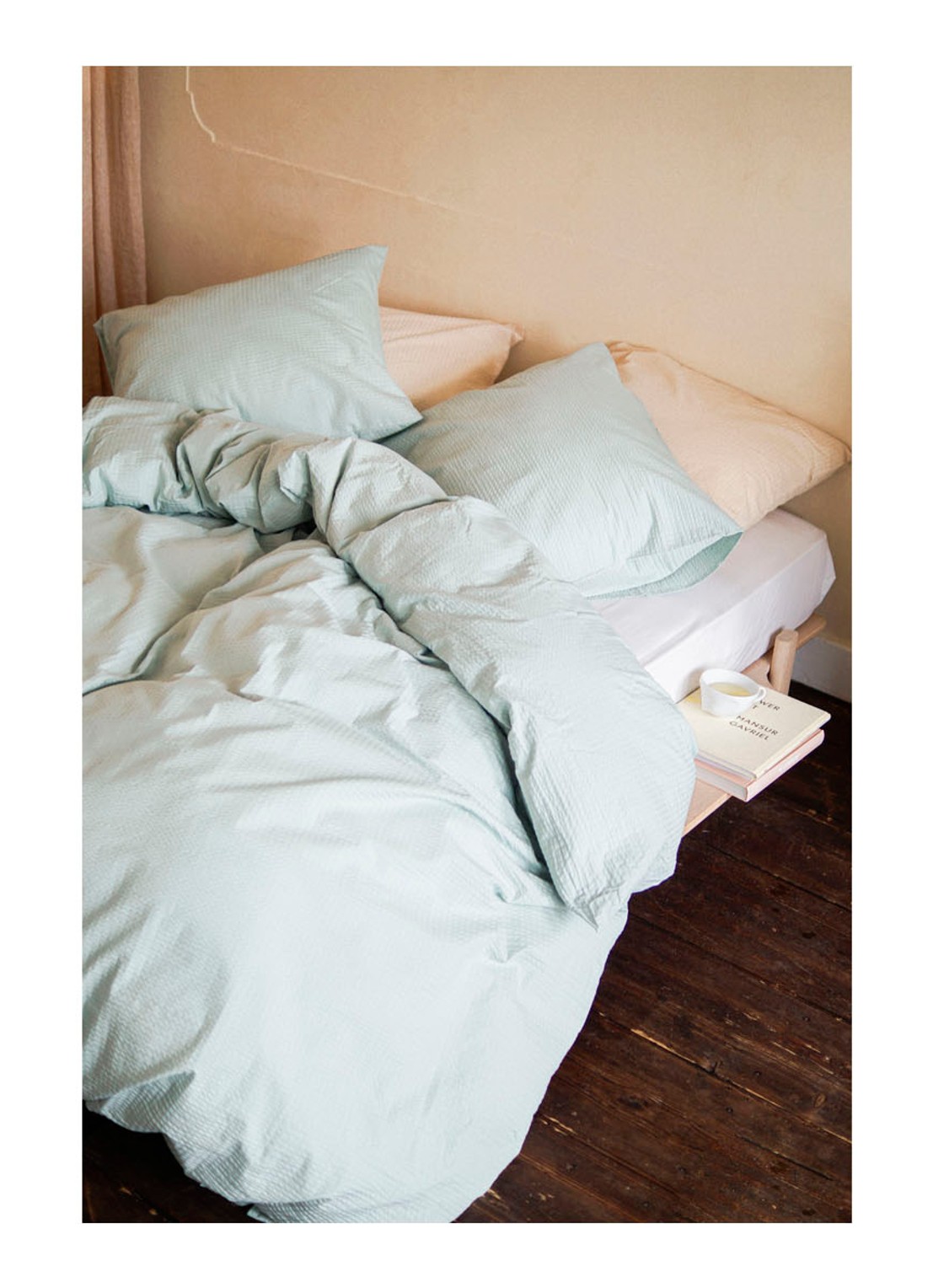 Crisp Sheets CRISP dekbedovertrekset van katoen - inclusief kussenslopen - voorkant 2 mint