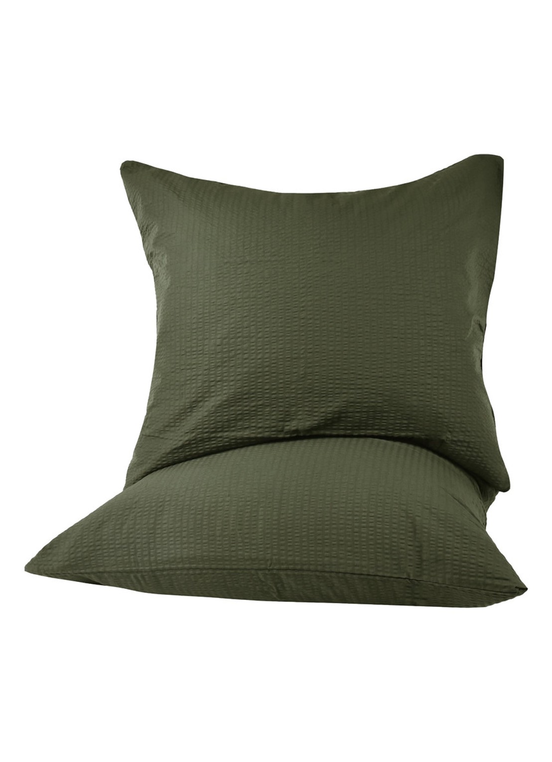 Crisp Sheets Crisp kussensloop van katoen 154TC in 2-pack - voorkant bronsgroen