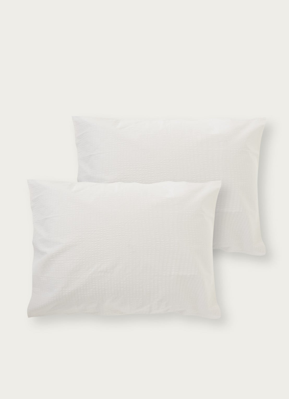 Crisp Sheets CRISP kussensloop van katoen in 2-pack - detail 2 lichtgrijs