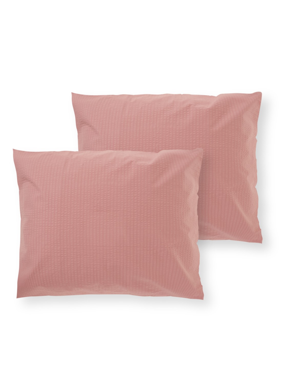 Crisp Sheets CRISP kussensloop van katoen in 2-pack - voorkant 2 oudroze