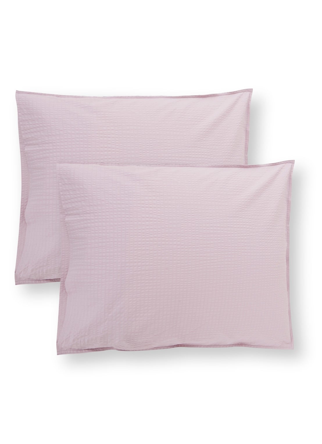 Crisp Sheets CRISP kussensloop van katoen in 2-pack - voorkant oudroze