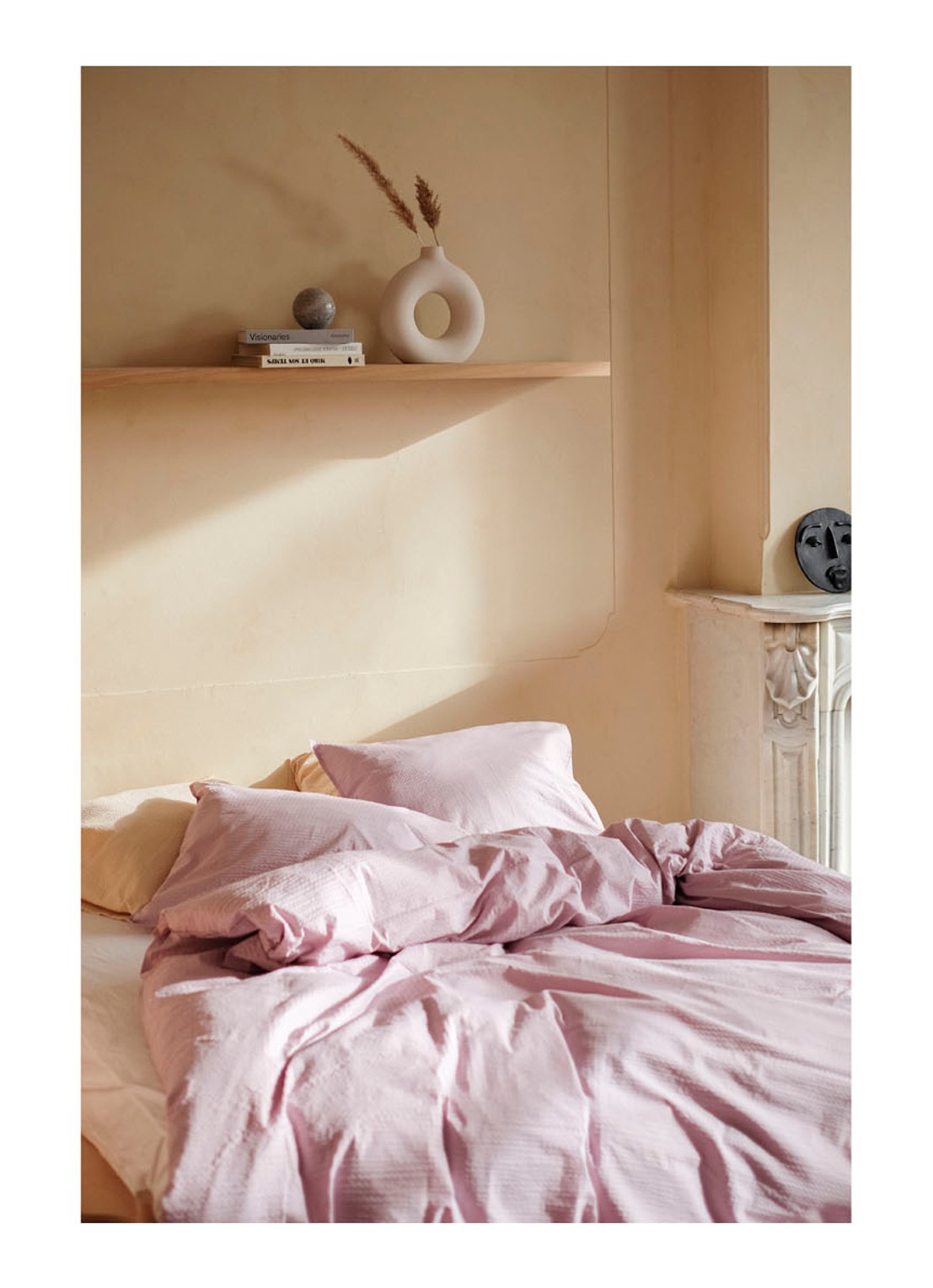 Crisp Sheets CRISP kussensloop van katoen in 2-pack - voorkant 2 oudroze