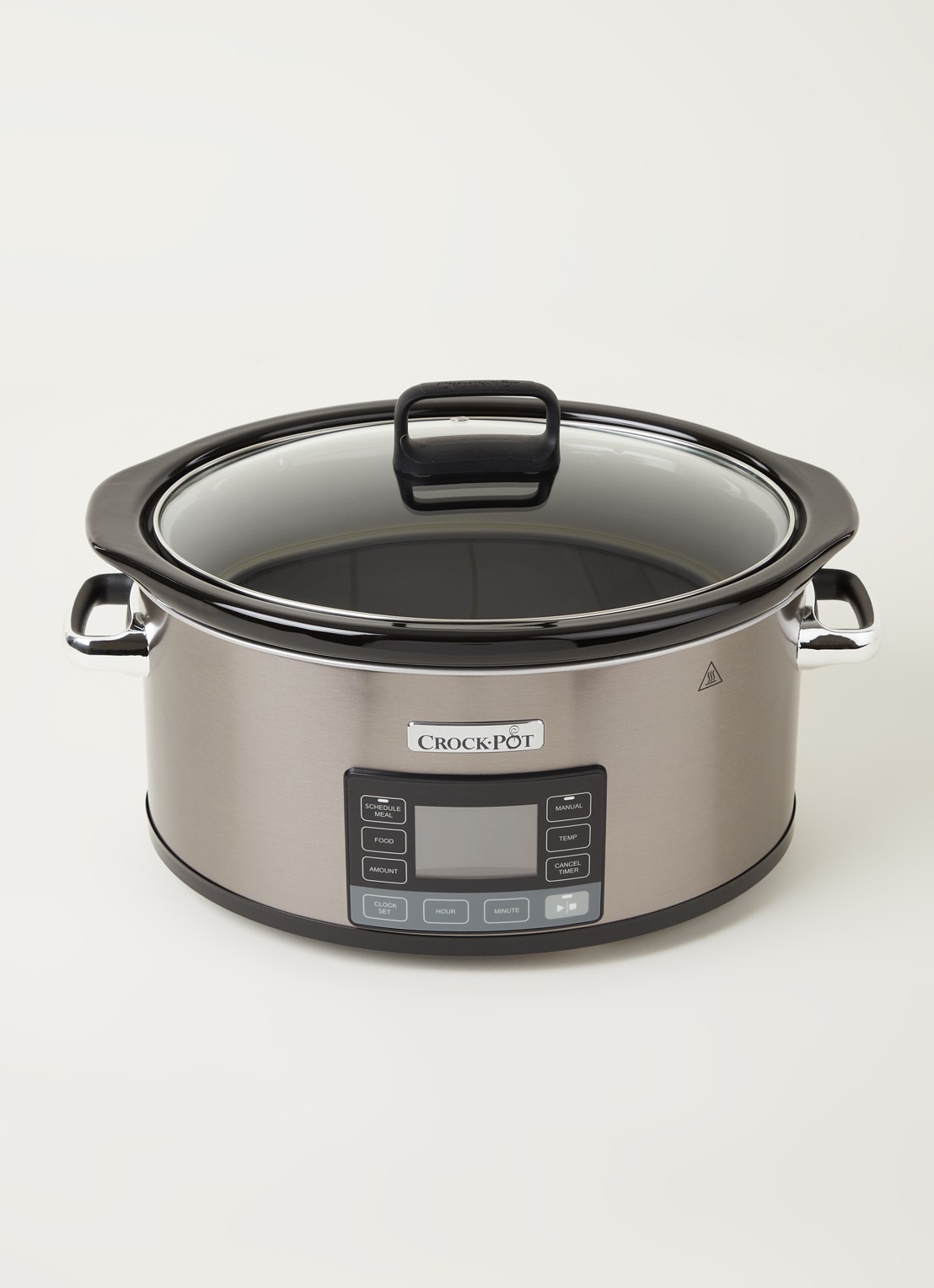 Crock-Pot Slowcooker 5,6 liter CR066 - voorkant 3 zilver