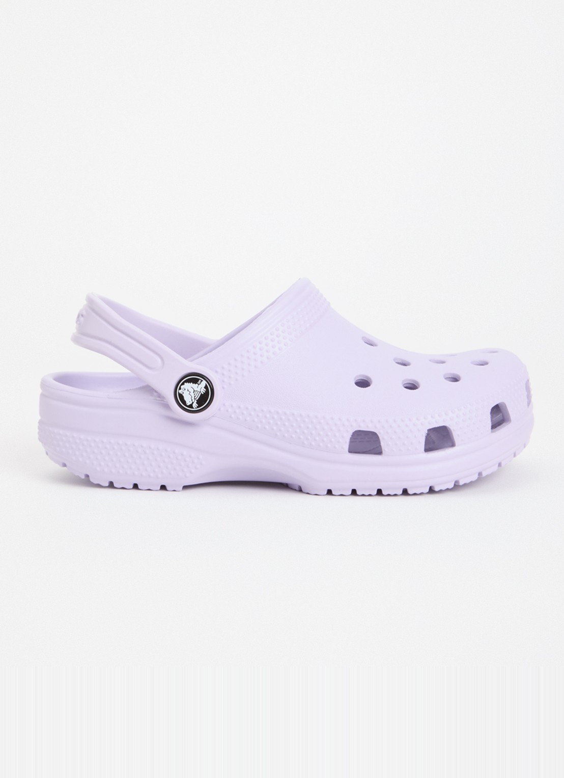Crocs Classic Clog instapper met logo - voorkant lavendel