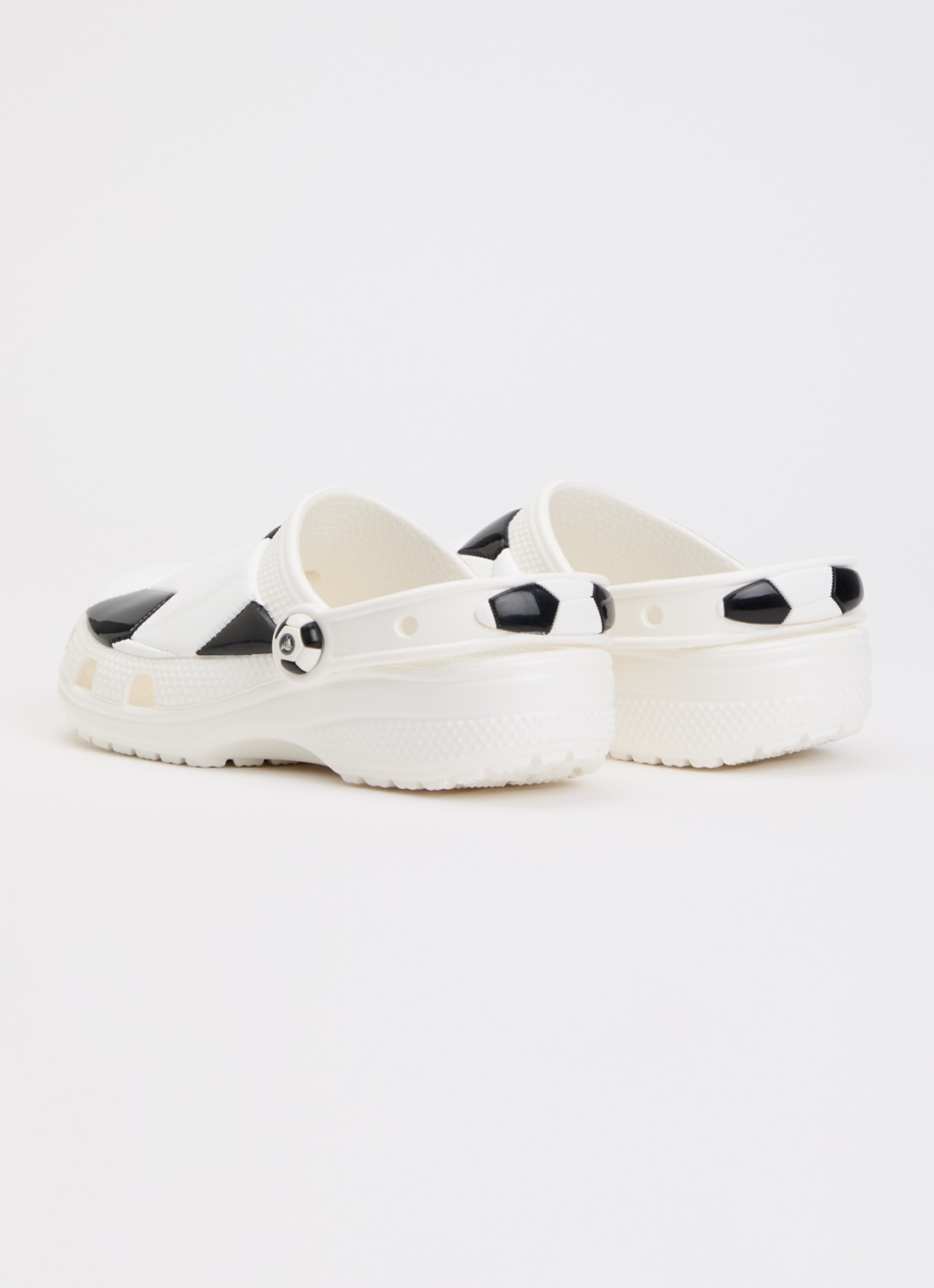 Crocs Classic Clog instapper met logo - achterkant 3 blauw