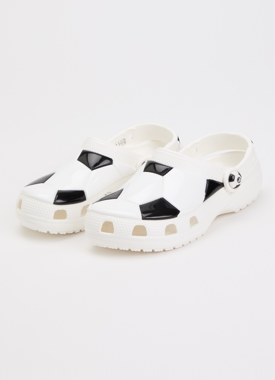 Crocs Classic Clog instapper met logo - voorkant 2 blauw