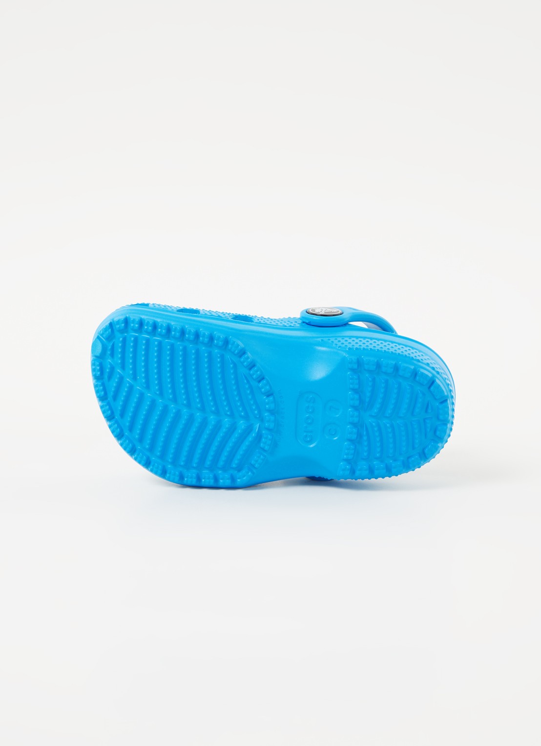 Crocs Classic Clog instapper - detail 2 blauw