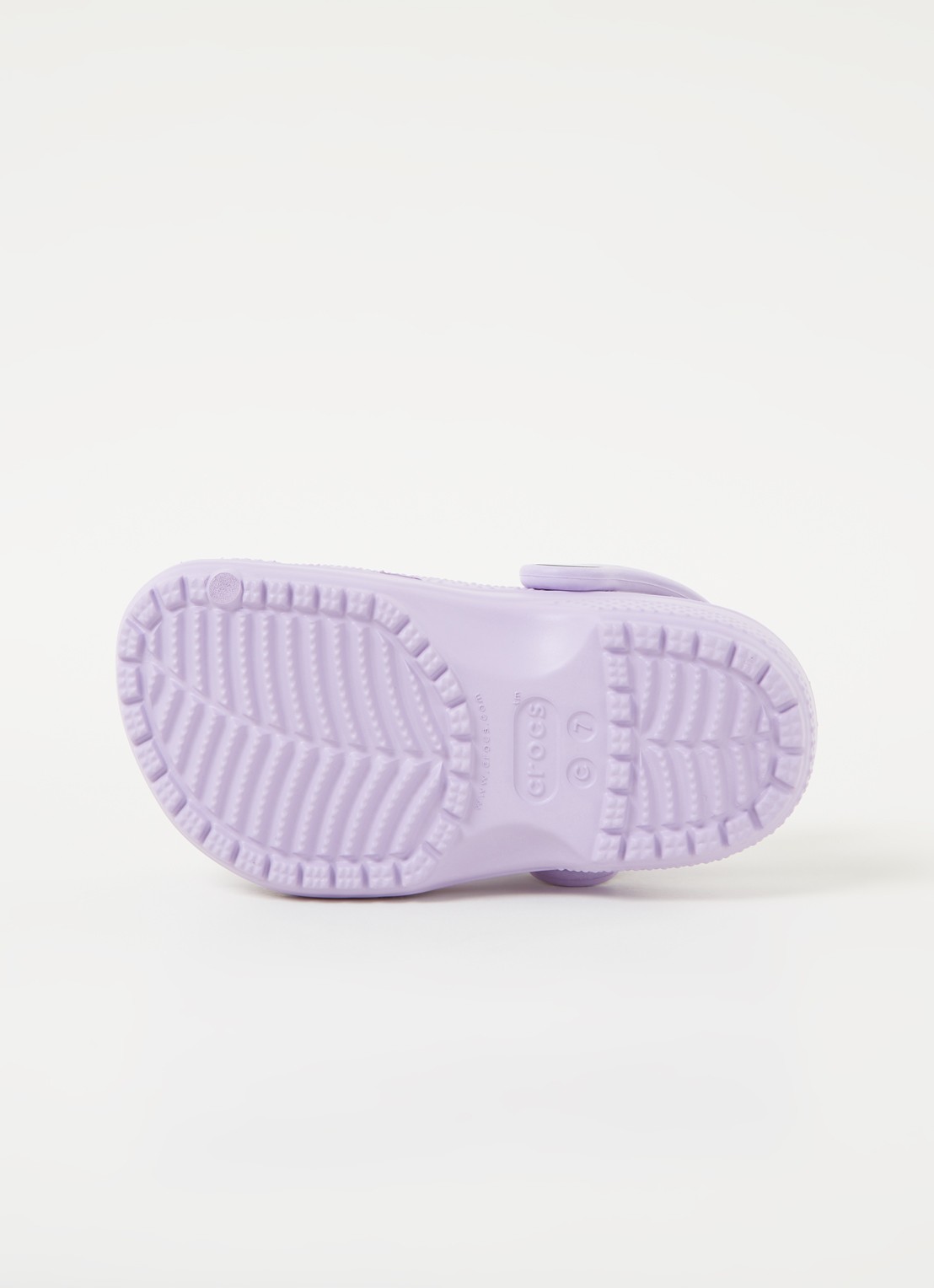 Crocs Classic Clog instapper - detail 4 lila