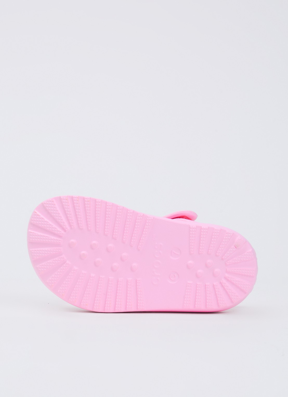 Crocs Classic Fisherman sandaal - detail 2 roze