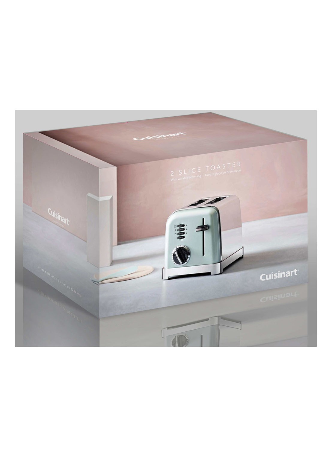 Cuisinart Broodrooster 2-slots - detail 5 lichtgroen