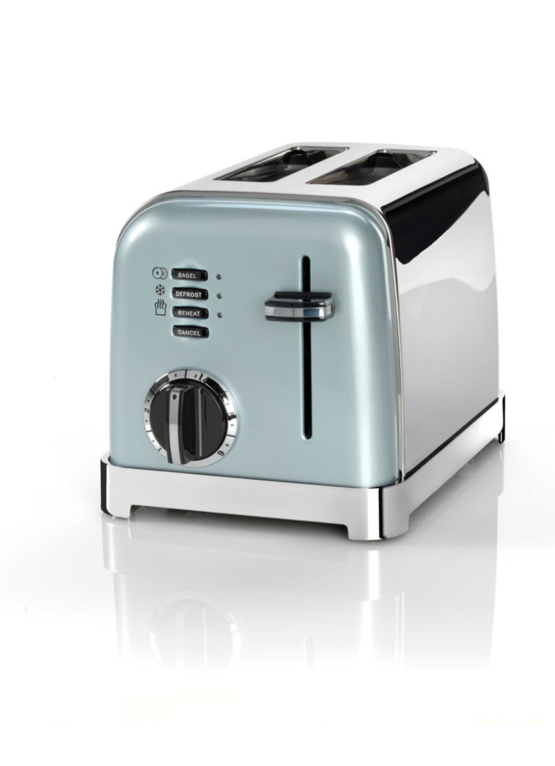Cuisinart Broodrooster 2-slots - voorkant lichtgroen
