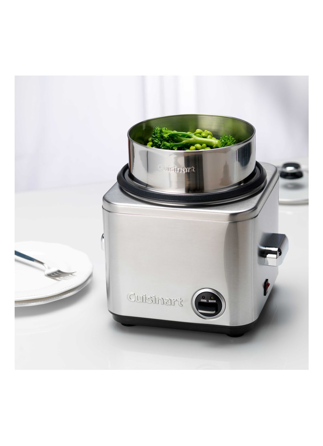 Cuisinart Rijst- en granenkoker 0,8 liter CRC400E - detail 4 zilver