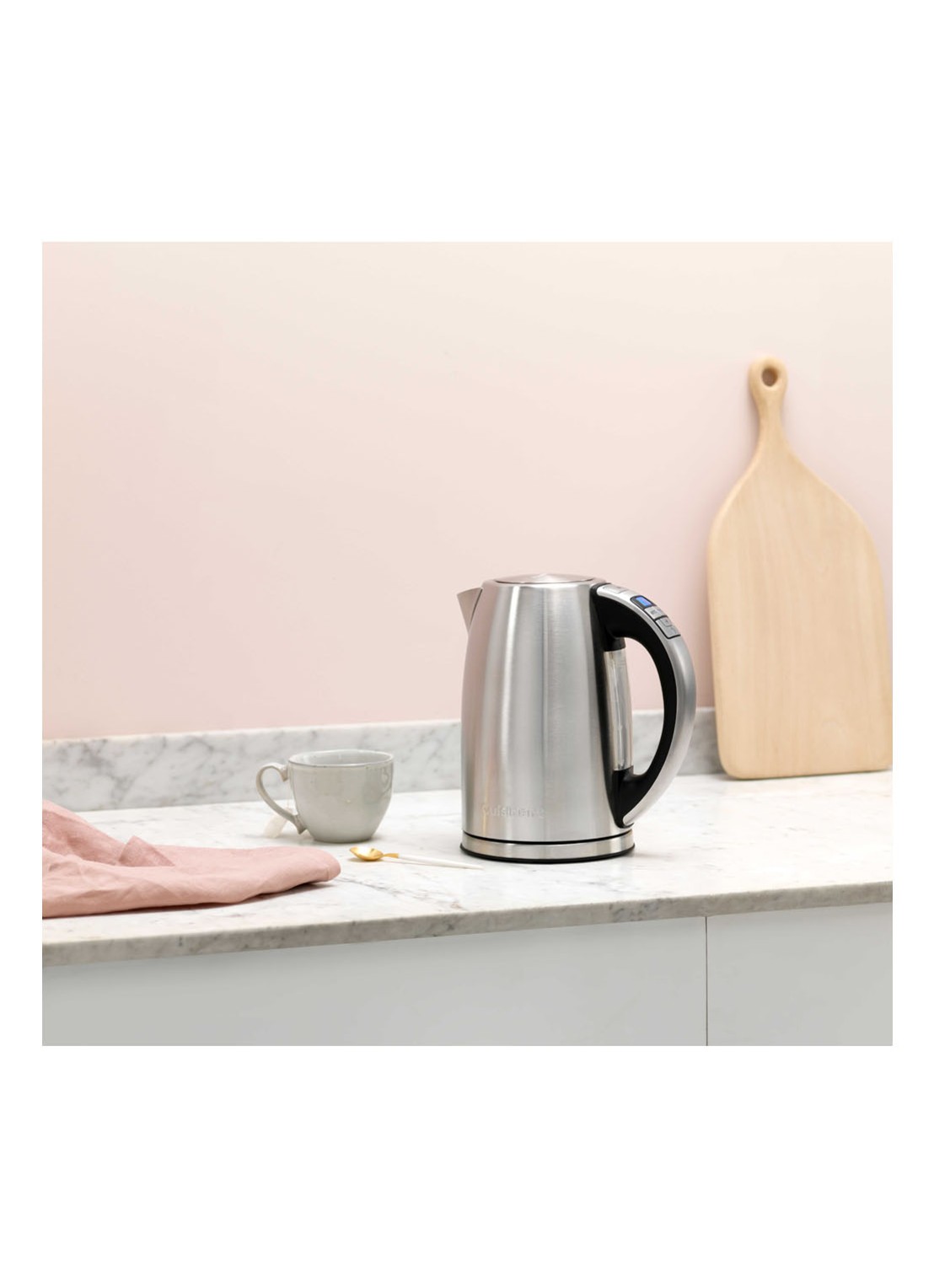 Cuisinart Waterkoker 1,7 liter CPK17E - voorkant 6 zilver