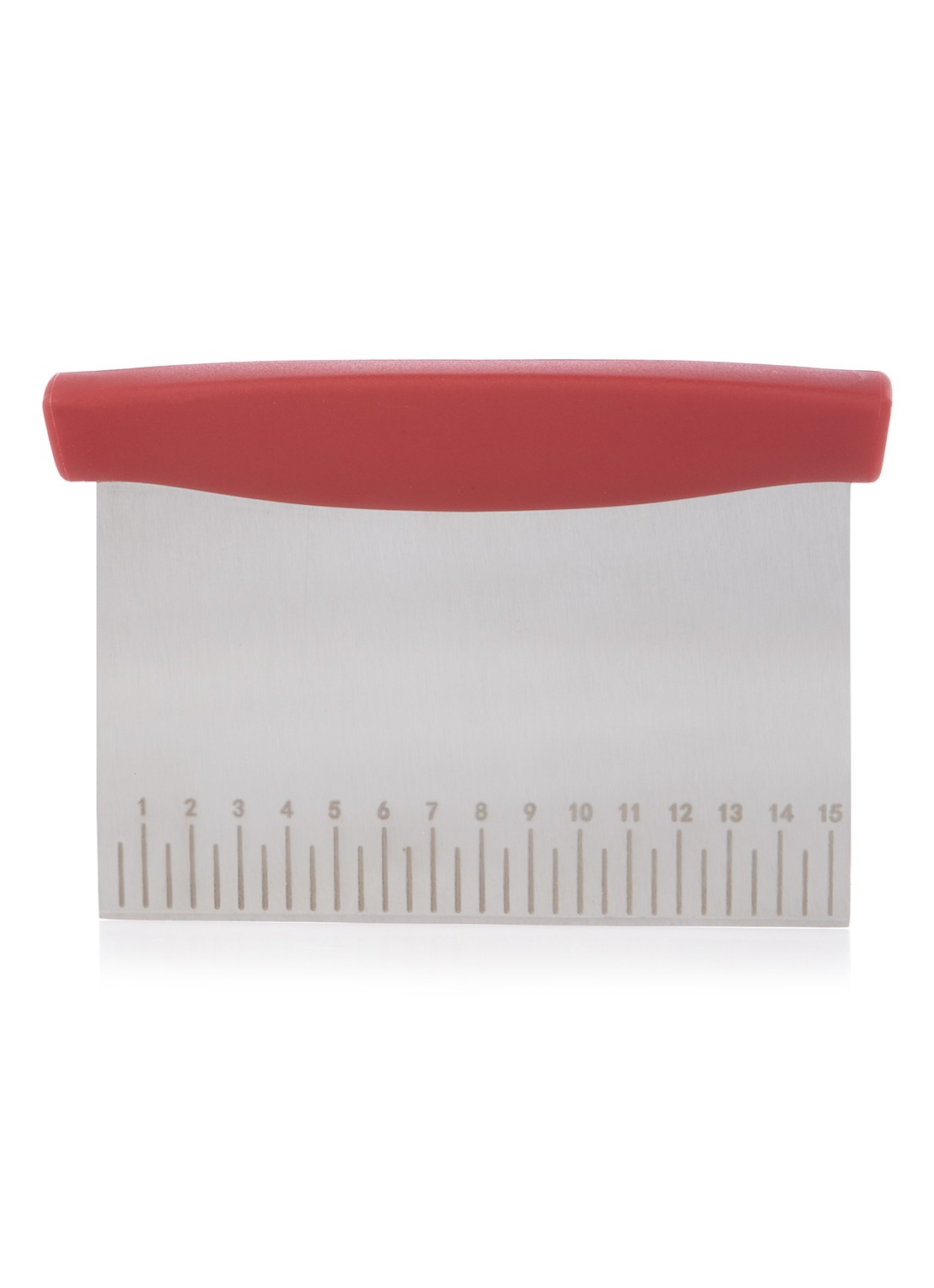 Cuisipro Deegsnijder 17 cm - detail steenrood