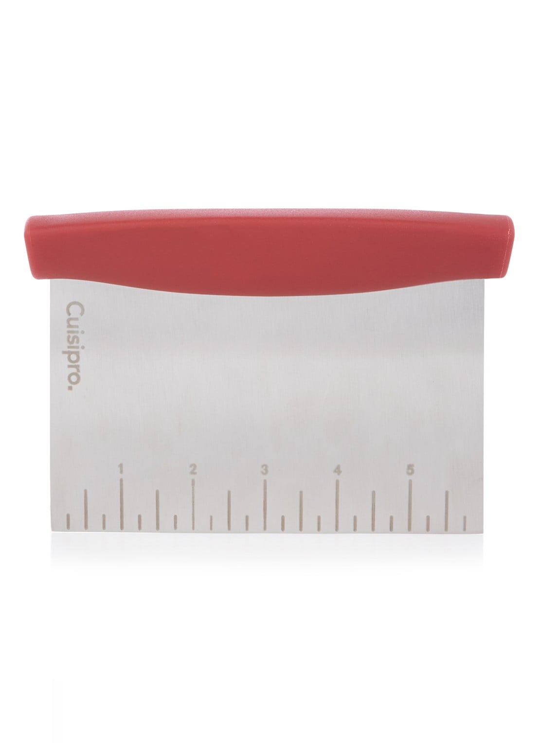 Cuisipro Deegsnijder 17 cm - voorkant 2 steenrood